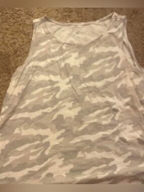 Camo tank top